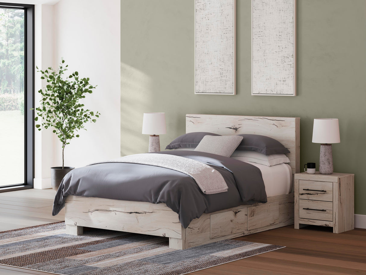 Lawroy Queen Panel Bed with Storage - B2310B8