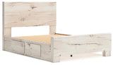 Lawroy Queen Panel Bed with Storage - B2310B6