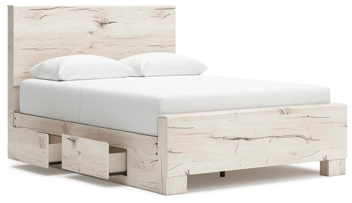 Lawroy Queen Panel Bed with Storage - B2310B6