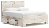 Lawroy Queen Panel Bed with Storage - B2310B6