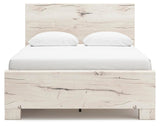 Lawroy Queen Panel Bed with Storage, Dresser and Mirror - B2310B7