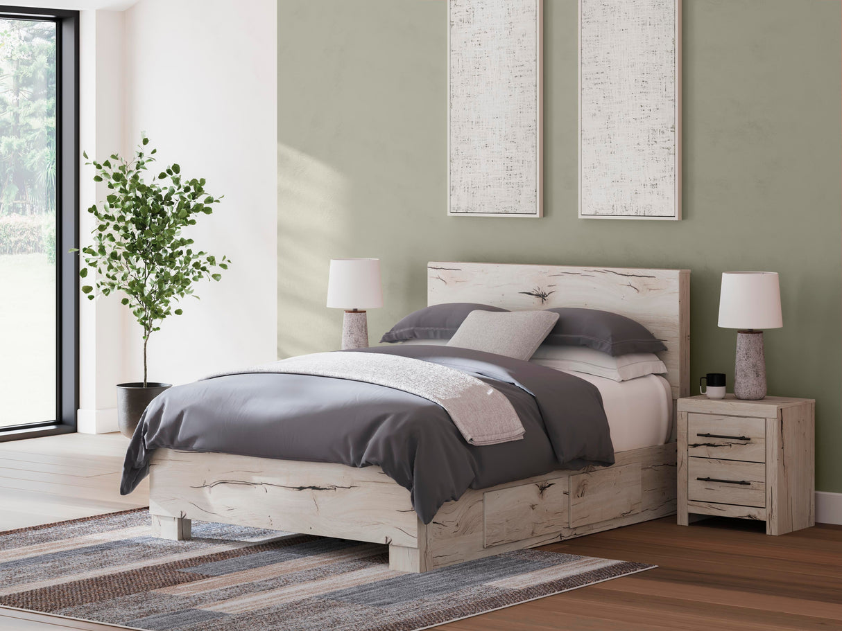 Lawroy Queen Panel Bed with Storage - B2310B6