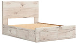 Lawroy Queen Panel Storage Bed, Dresser and Mirror - B2310B30