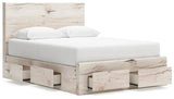 Lawroy Queen Panel Storage Bed, Dresser and Mirror - B2310B30