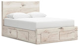 Lawroy Queen Panel Storage Bed, Dresser and Mirror - B2310B30