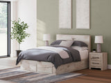 Lawroy Queen Panel Storage Bed, Dresser and Mirror - B2310B30