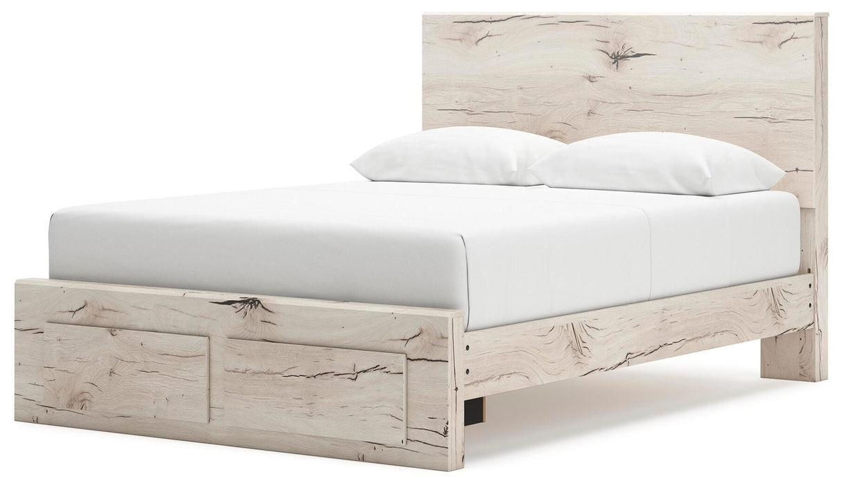 Lawroy Queen Storage Bed, Dresser, Mirror, Nightstand - B2310B41