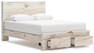 Lawroy Queen Storage Bed, 2 Dressers, Mirror and 2 Nightstands - B2310B49