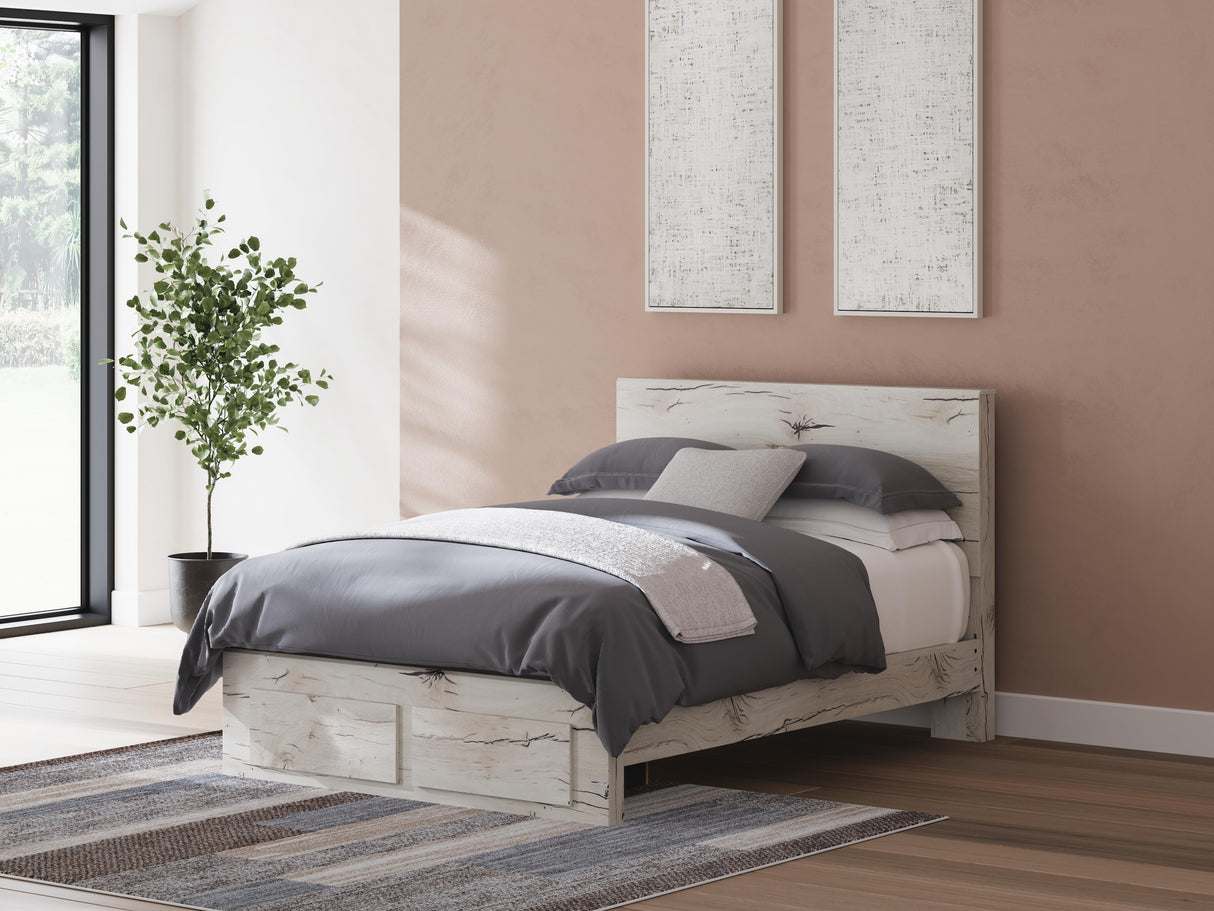 Lawroy Queen Storage Bed, Dresser, Mirror, Nightstand - B2310B41