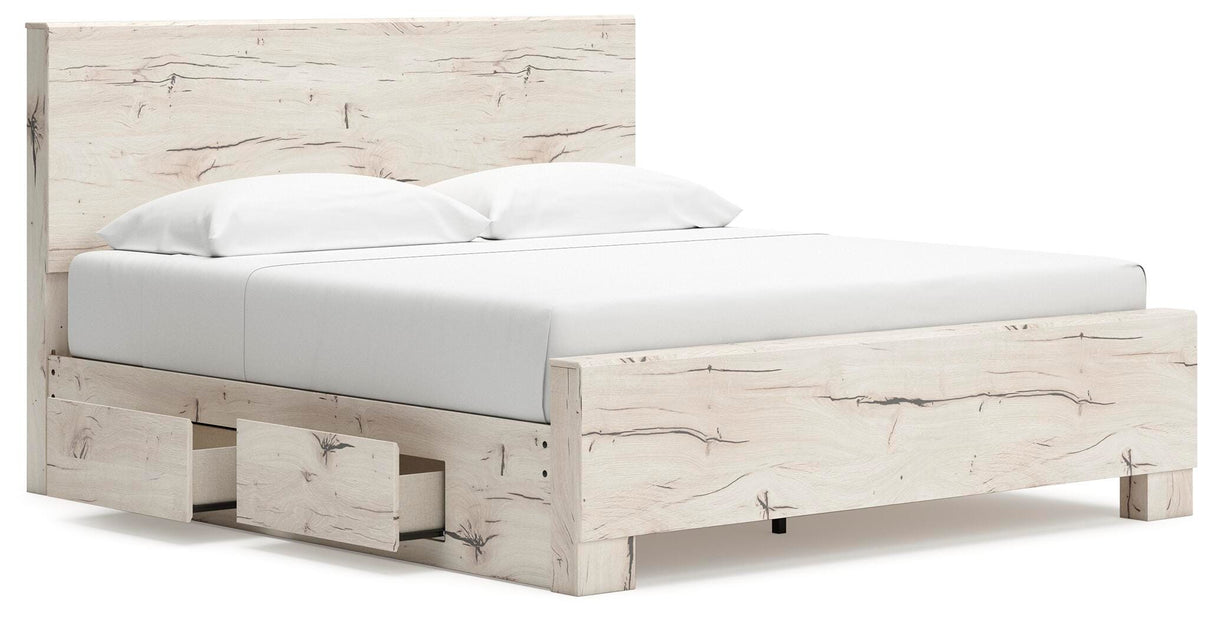 Lawroy King Panel Bed with Storage - B2310B12
