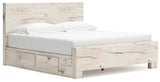 Lawroy King Panel Bed with Storage - B2310B12