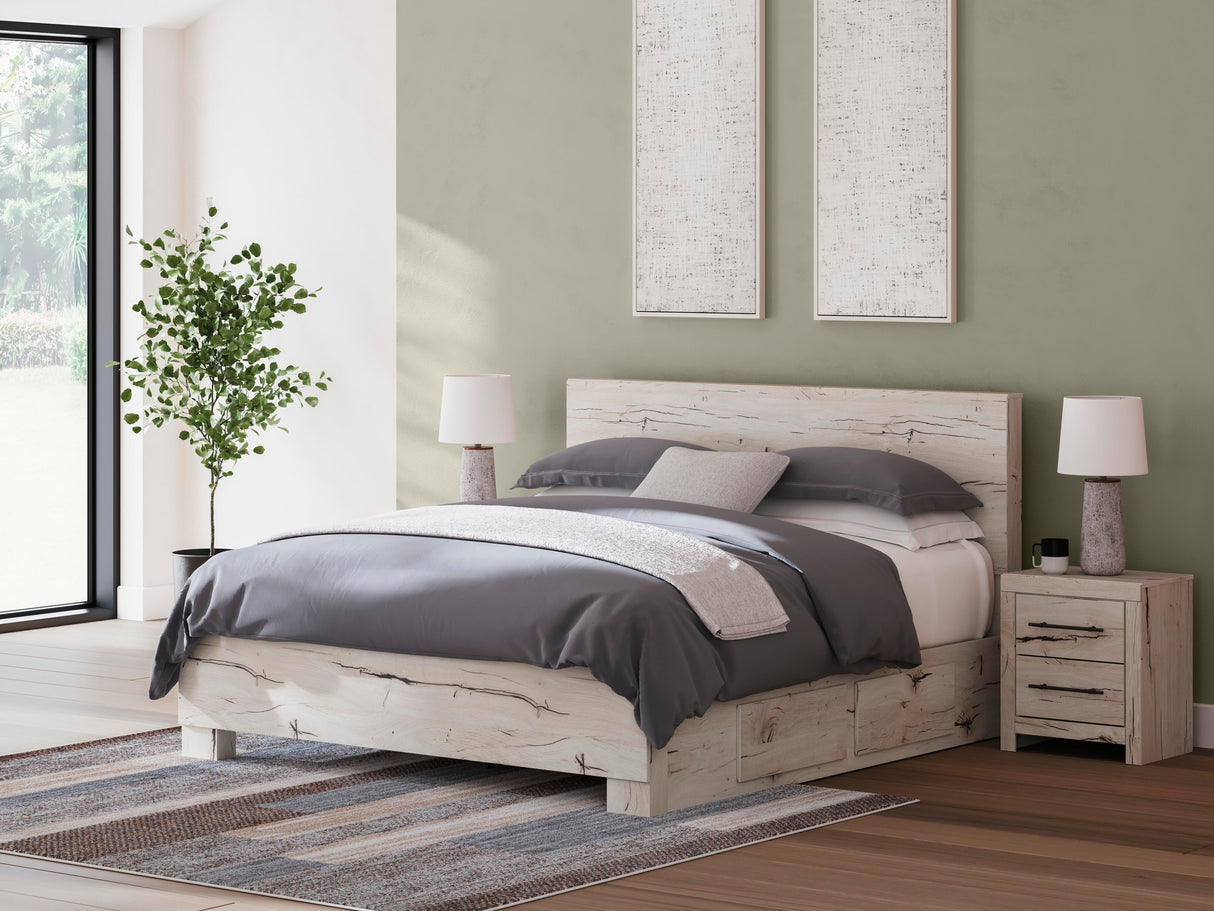 Lawroy King Panel Bed with Storage - B2310B12