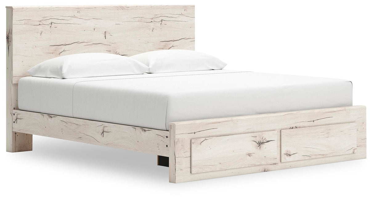 Lawroy King Panel Storage Bed, Dresser and Mirror - B2310B32