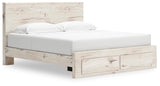 Lawroy King Storage Bed, Dresser and Nightstand - B2310B39