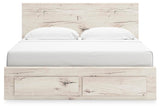 Lawroy King Panel Storage Bed, Dresser, Mirror, Chest and 2 Nightstands - B2310B45