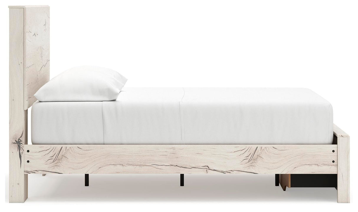 Lawroy Full Storage Bed, Dresser and Nightstand - B2310B50
