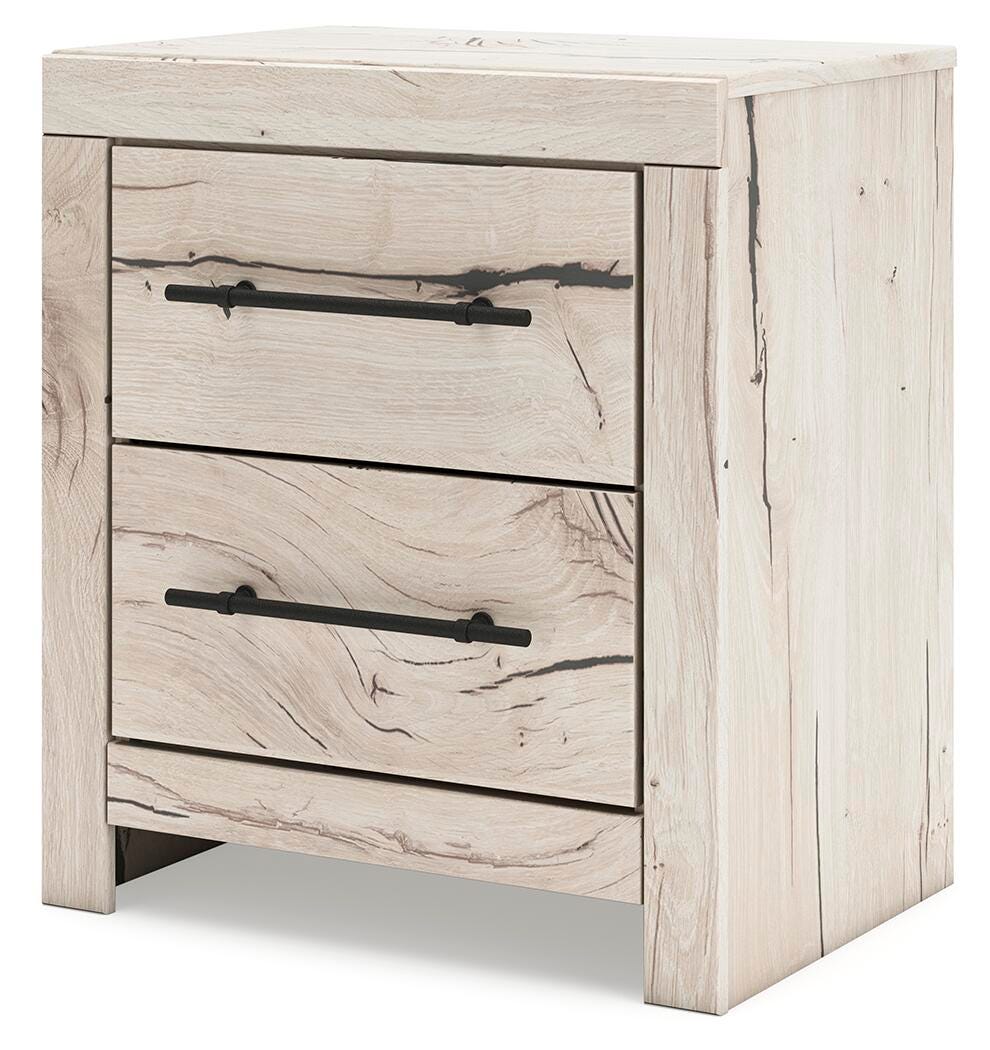 Lawroy King Panel Storage Bed, Dresser, Mirror, Chest and 2 Nightstands - B2310B45