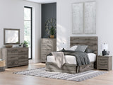 Graystorm Full Panel Storage Bed - PCB2405B16