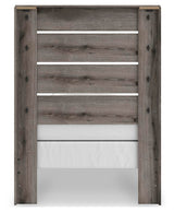 Graystorm Twin Panel Bed - PCB2405B12