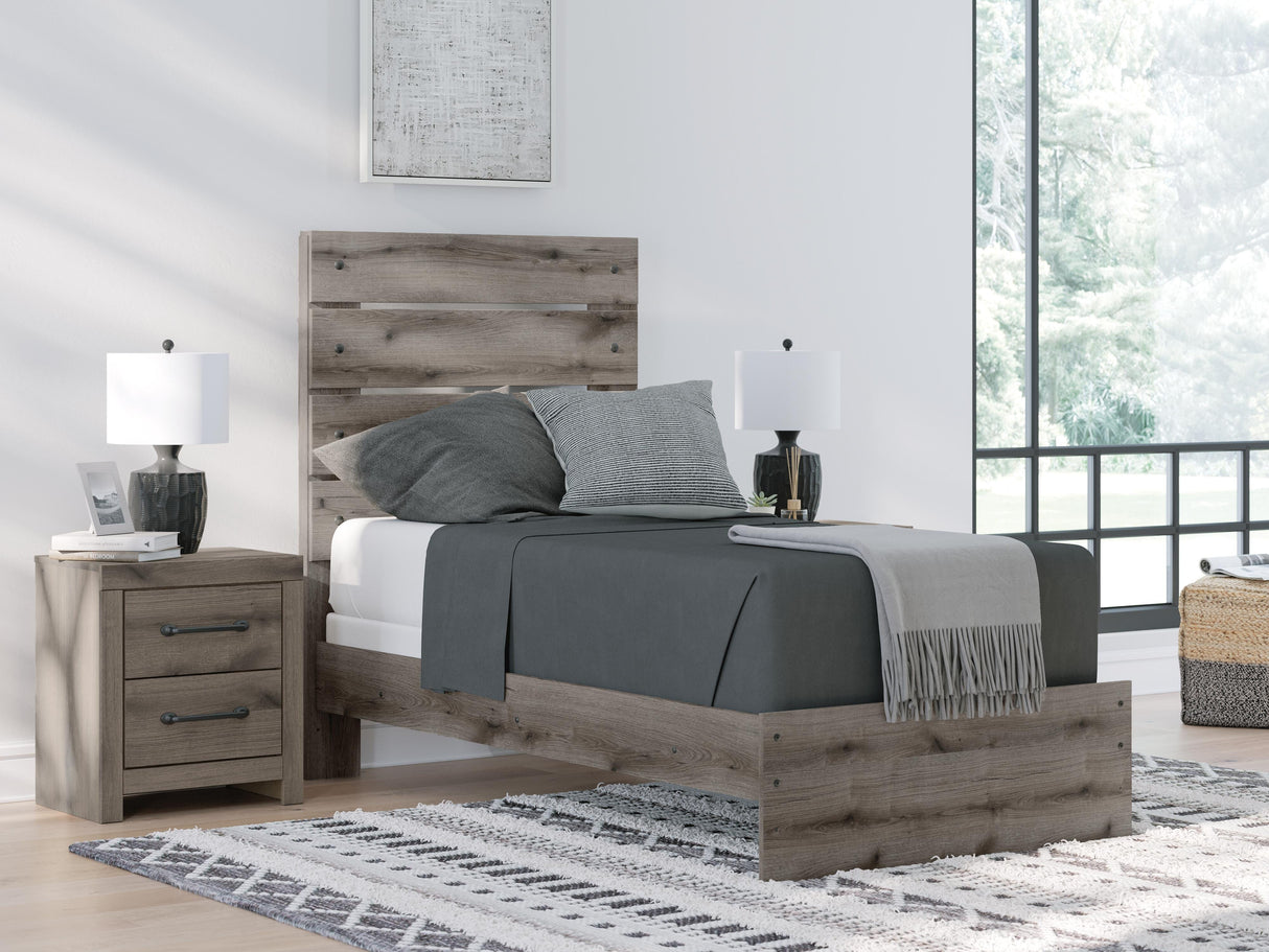 Graystorm Twin Panel Bed - PCB2405B12