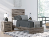 Graystorm Twin Panel Bed - PCB2405B12
