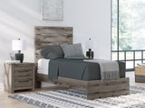 Graystorm Twin Panel Bed - PCB2405B12
