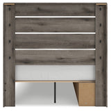 Graystorm Full Panel Storage Bed - PCB2405B16