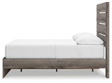 Graystorm Full Panel Storage Bed - PCB2405B16