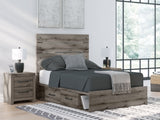 Graystorm Full Panel Storage Bed - PCB2405B16