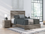 Graystorm Queen Panel Bed - PCB2405B2