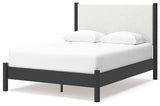 Cadmori Queen Upholstered Panel Bed - B2616B2