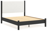 Cadmori Queen Upholstered Panel Bed - B2616B2