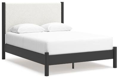 Cadmori Queen Upholstered Panel Bed - B2616B2