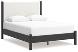 Cadmori Queen Upholstered Panel Bed - B2616B2