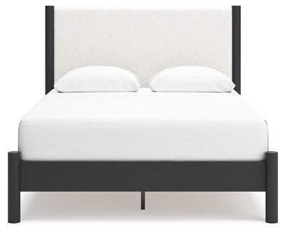 Cadmori Queen Upholstered Panel Bed - B2616B2