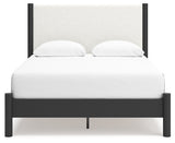 Cadmori Queen Upholstered Panel Bed - B2616B2