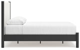 Cadmori Queen Upholstered Panel Bed - B2616B2
