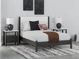 Cadmori Queen Upholstered Panel Bed - B2616B2