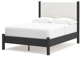 Cadmori Full Upholstered Panel Bed - B2616B3