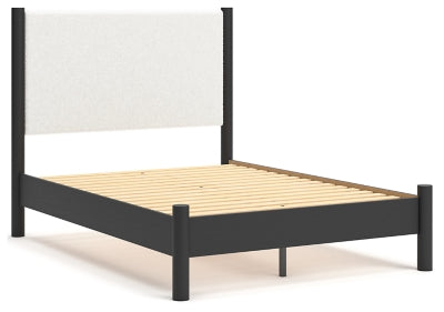 Cadmori Full Upholstered Panel Bed - B2616B3