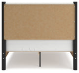 Cadmori Full Upholstered Panel Bed - B2616B3