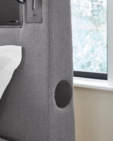 Verishaw Twin Upholstered Bed - PCB2721B23