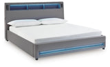 Verishaw King Upholstered Bed - PCB2721B21