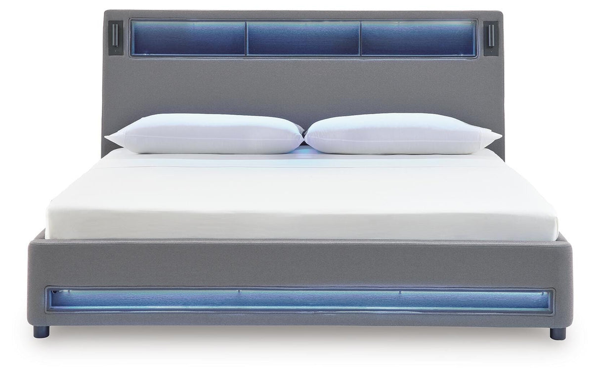 Verishaw King Upholstered Bed - PCB2721B21