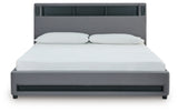 Verishaw California King Upholstered Bed - PCB2721B22