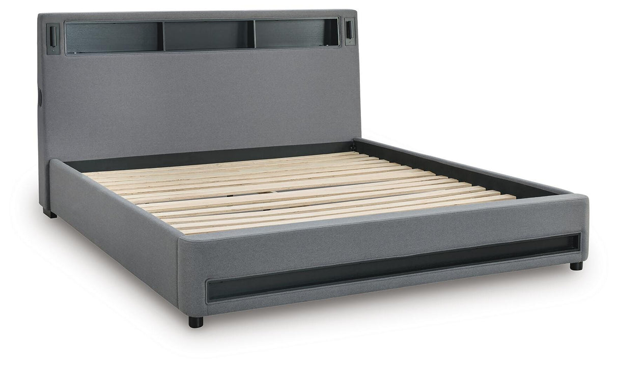 Verishaw King Upholstered Bed - PCB2721B21