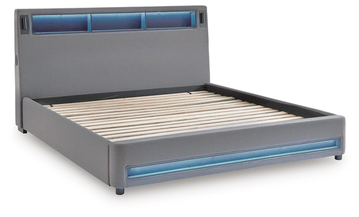 Verishaw King Upholstered Bed - PCB2721B21