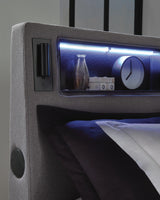Verishaw King Upholstered Bed - PCB2721B21