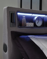 Verishaw King Upholstered Bed - PCB2721B21