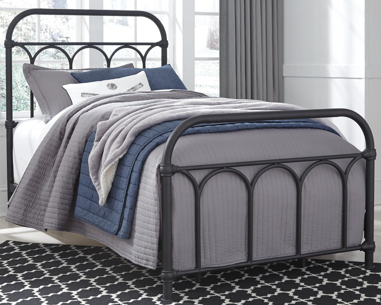 Nashburg Twin Metal Bed - B280-671